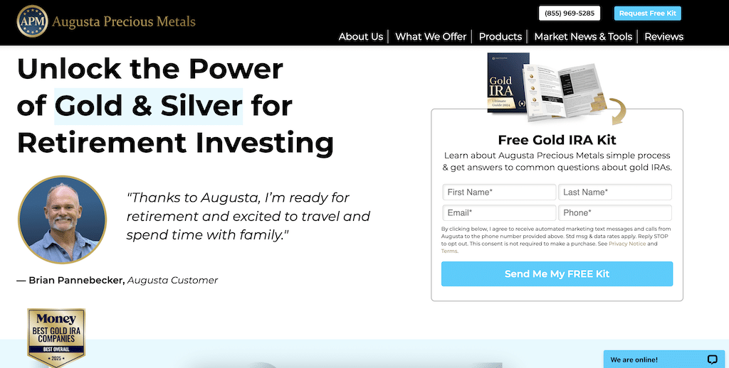 Augusta homepage